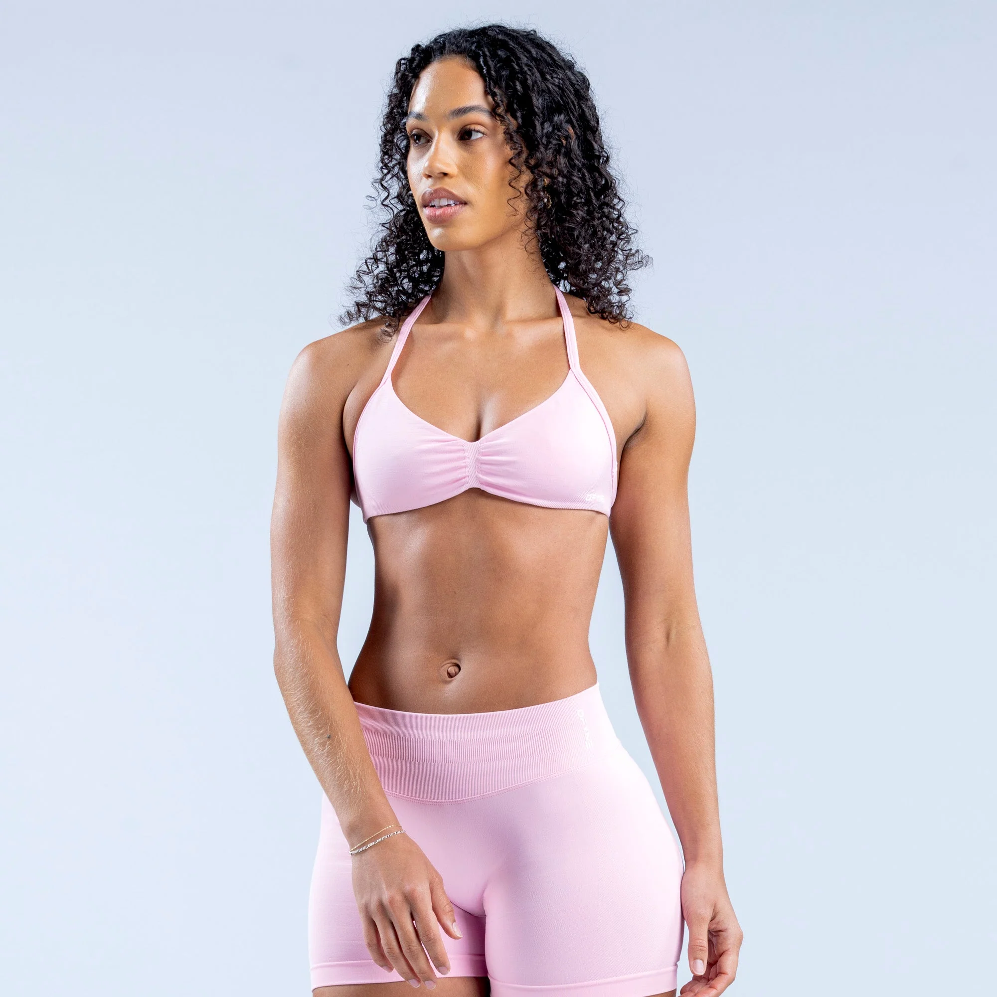 Impact Strappy Bra - Light rose